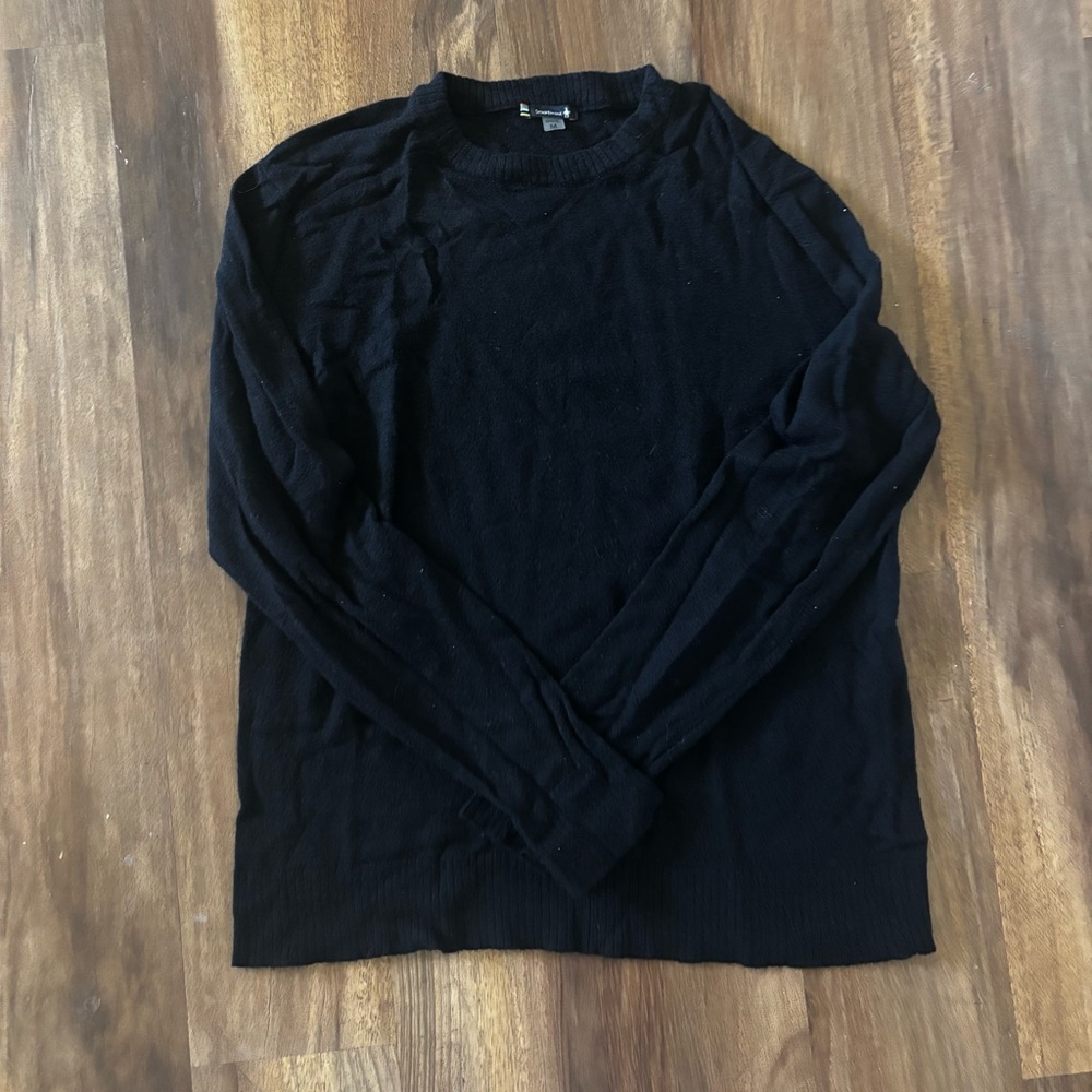 Smartwool Black Long Sleeve Sweater